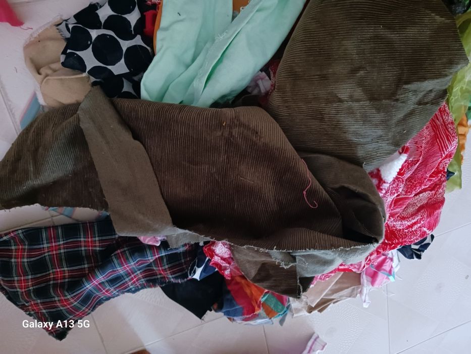 Lote de varios tecidos