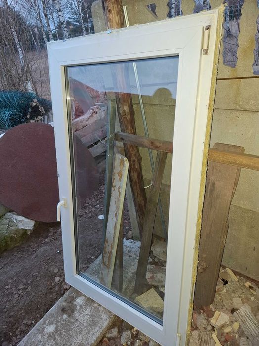 Okno PCV używane