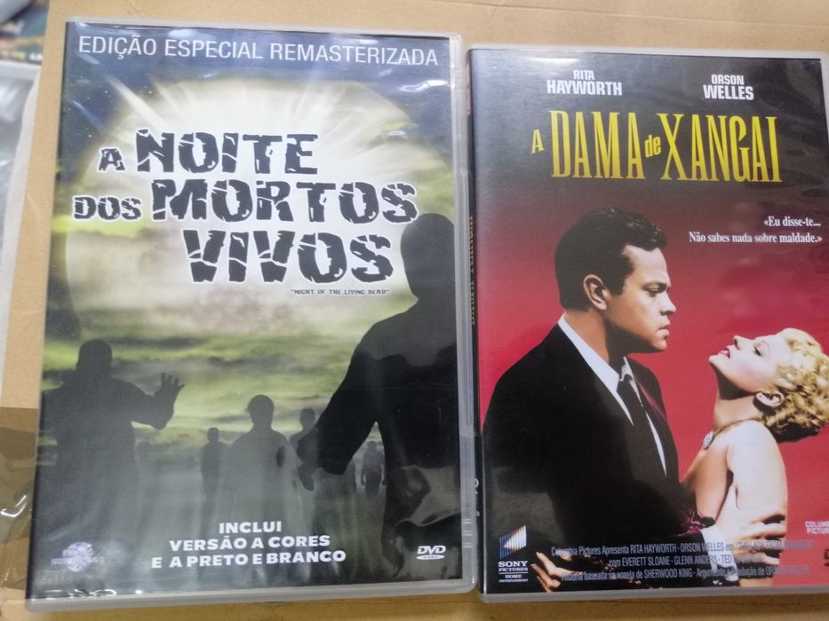 A dama de Xangai Orson Welles  A noite dos mortos vivos George Romero