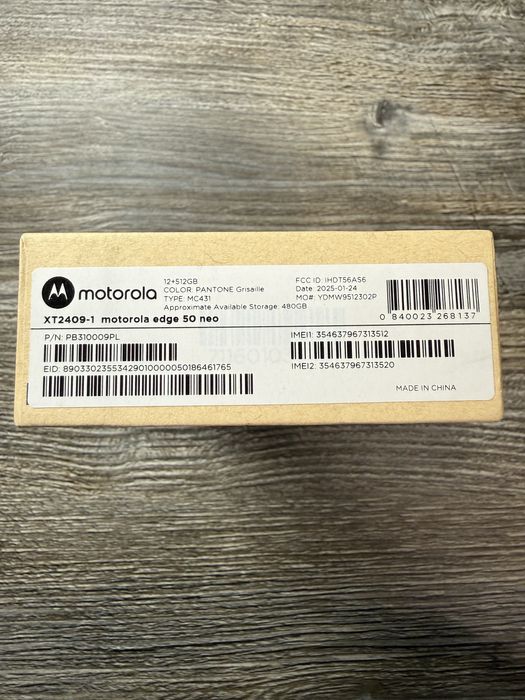 Motorola edge 50 neo 12/512гб