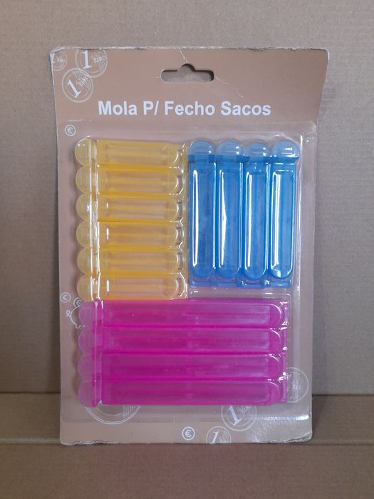 Conjunto de molas para fecho de sacos