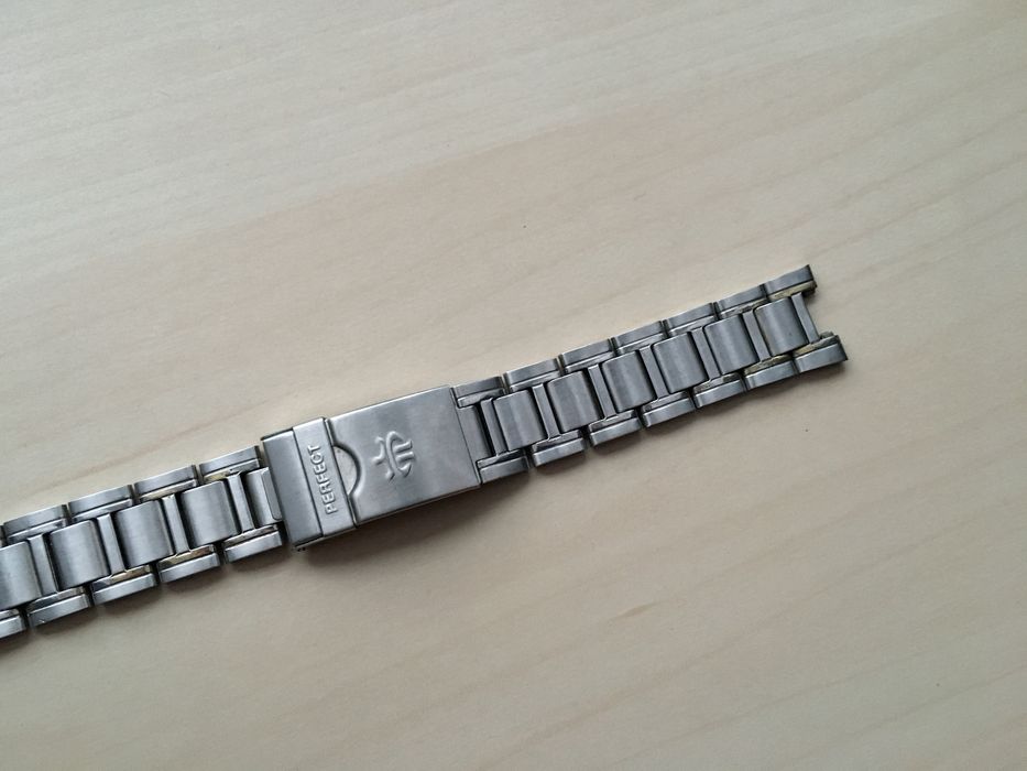Stalowy pasek, bransoleta do zegarka, marka Perfect 20mm