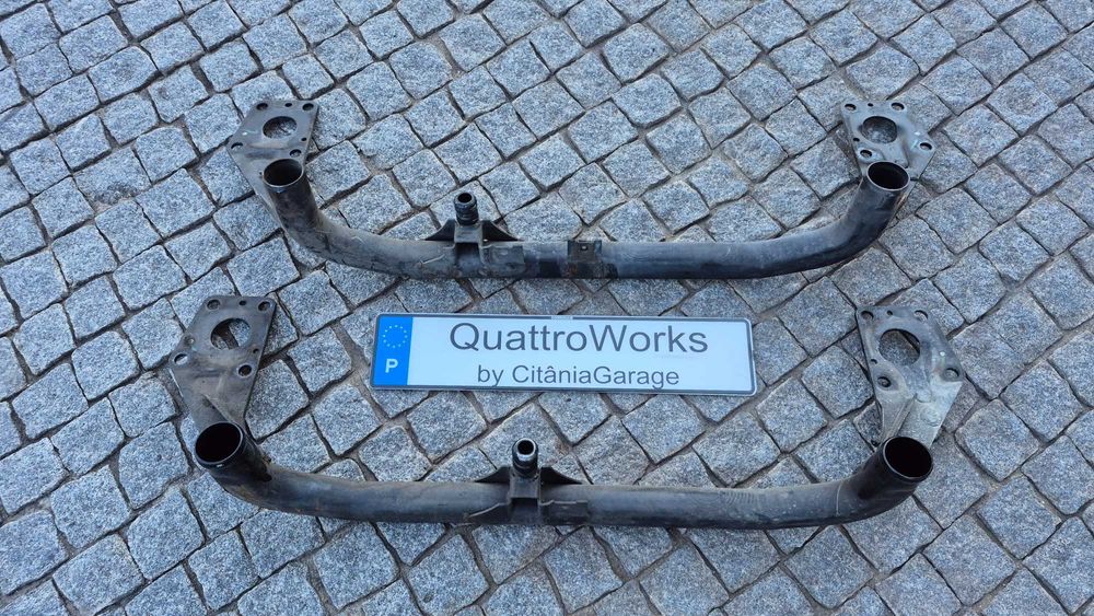 AUDI A4 B5 (8D) - Tubo Metálico Intercooler/ Apoio Motor Frente Fibra.