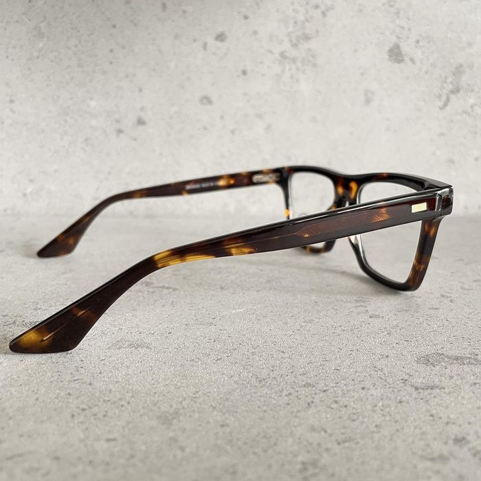 Stylowe okulary, oprawki, unisex, etui w zestawie.materiał octan.