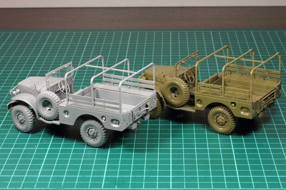 Збірна модель 1/35 Nr.3656 US WC51 Додж 3/4t Носій зброї