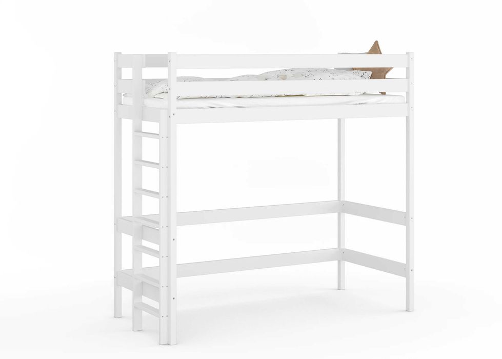 Masywne Łóżko Antresola Sosnowa PRODUCENT - Białystok