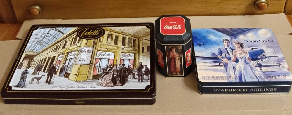 Коробка жестяная