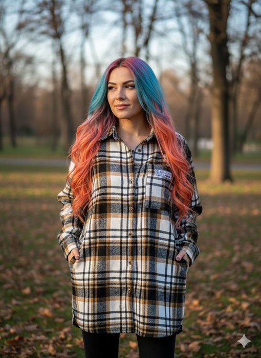 Жіноча сорочка фланель на байці