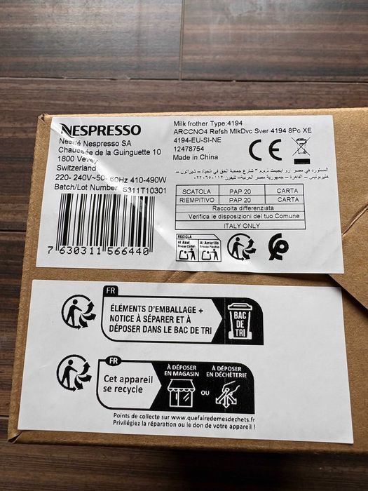 Aeroccino 4 novo