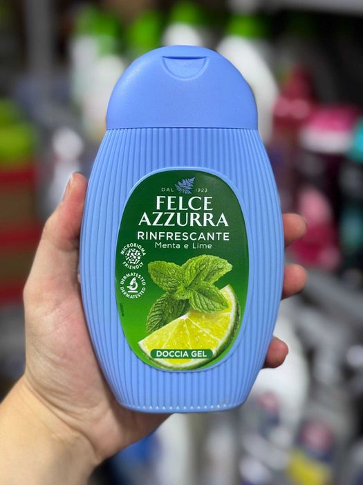 Гель для душу Felce Azzurra Menta e Lime (м'ята і лайм) 250 мл