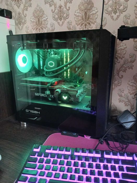 ПК АМ4 5700Х/B550/32Gb/3060 12GB; монитор 24" 144Hz