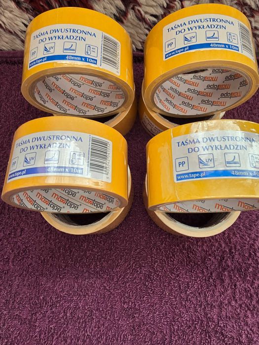 Taśma klejąca dwustronna 48mm/10m MAXI TAPE