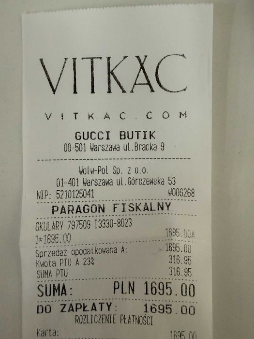 Okulary Gucci przeciwsłoneczne - męskie