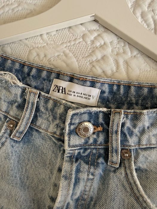 джинсові шорти zara 38 M