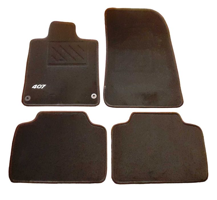 4 Tapetes Peugeot 206/307/308/407/508/2008/3008