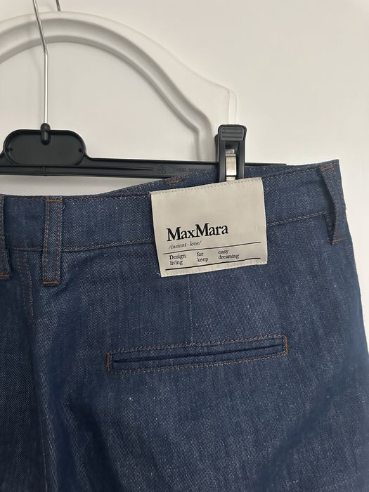 MAX MARA piękne spodenki jeansowe