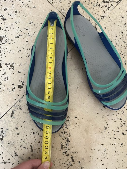 Sandały damskie crocs W6 stan bardzo dobry