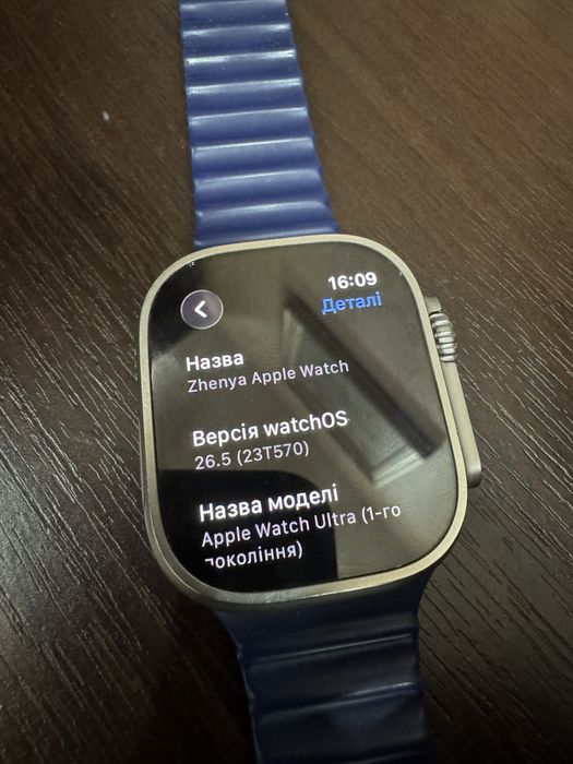 Apple watch ultra 1 49mm GPS-LTE Titanium cellular ОРИГІНАЛ!