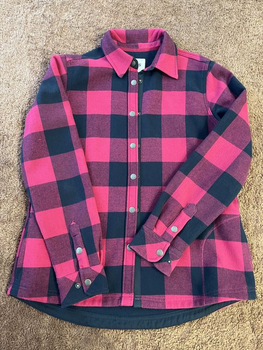 Рубашка в клетку теплая,рубашка на флисе,рубашка в клетку 44-46