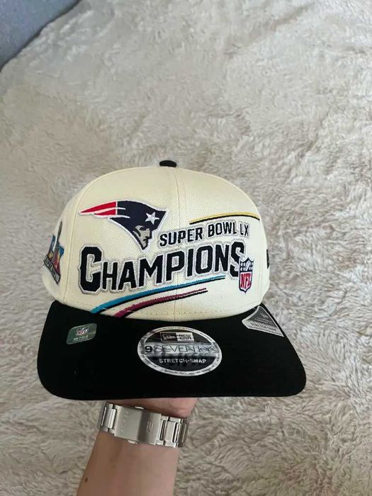 Czapka z daszkiem New Era NFL New England Patriots Super Bowl LX snapback