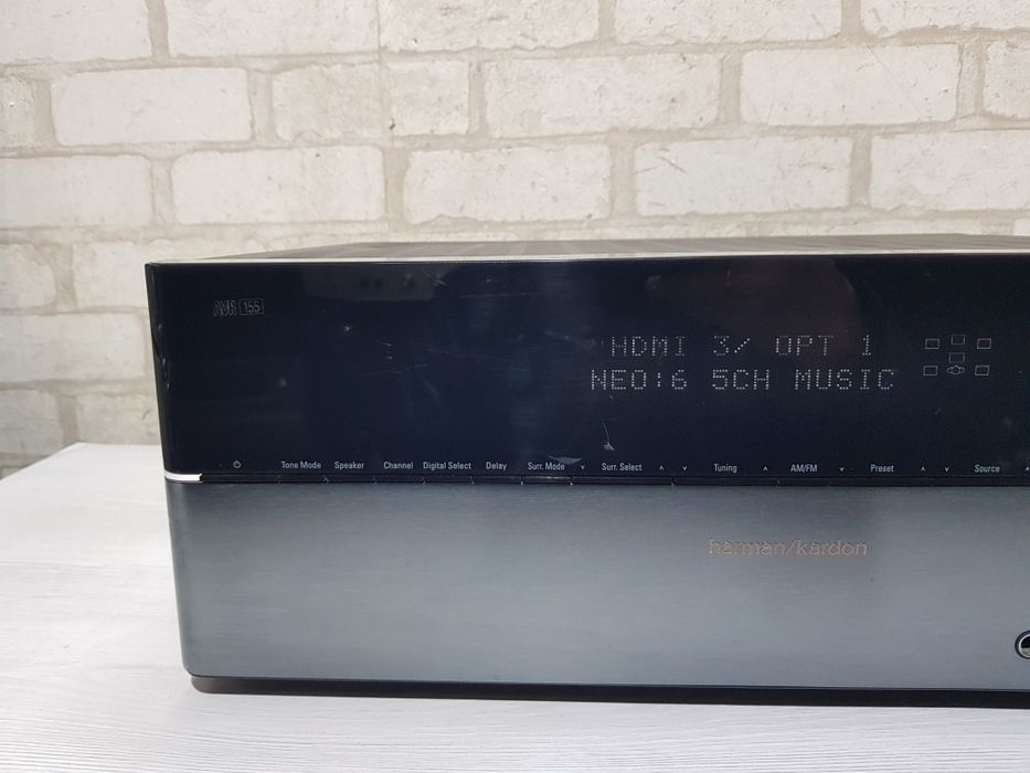 Пульт!5.1AV Стерео ресивер/підсилювач Harman Kardon AVR155 +2шт.  HDMI