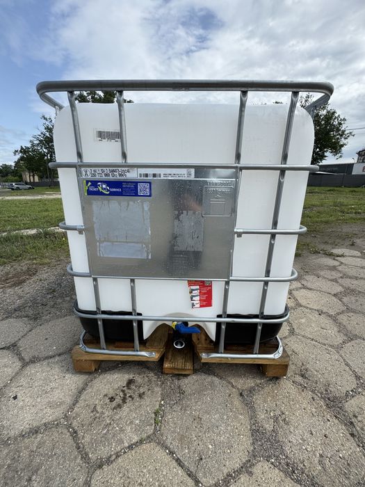 Zbiornik IBC, Mauzer, schutz, Pojemnik 1000 lit - czyste/umyte (UN / produkcja 2025]