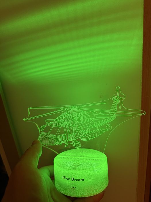 Lamp illusion 3D