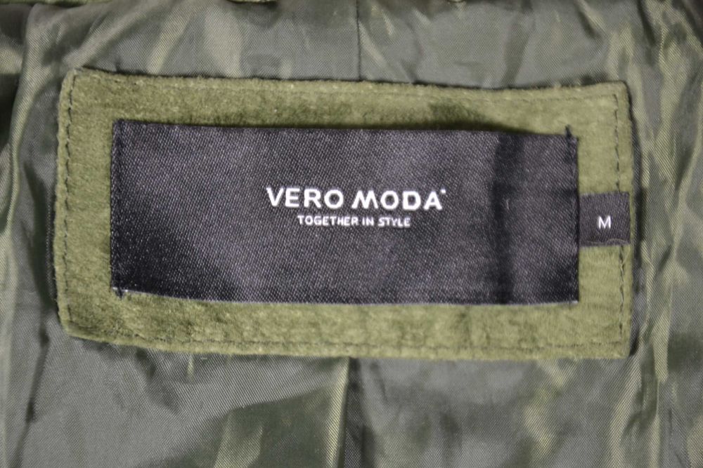 VERO MODA Kurtka Ramoneska Damska Skórzana M Oryginalna Skóra Super