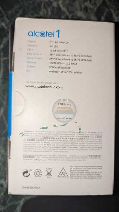 Мобільний телефон Alcatel 1