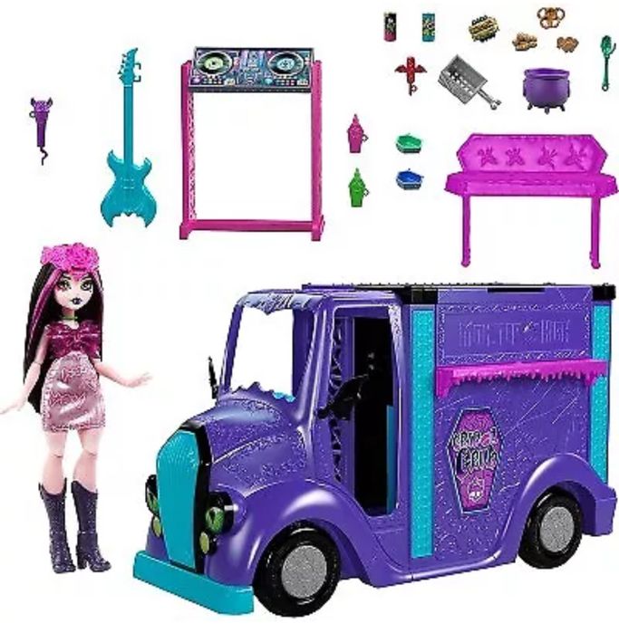 Лялька Монстер Хай Венздей,Лагуна,Меган Monster High Mattel