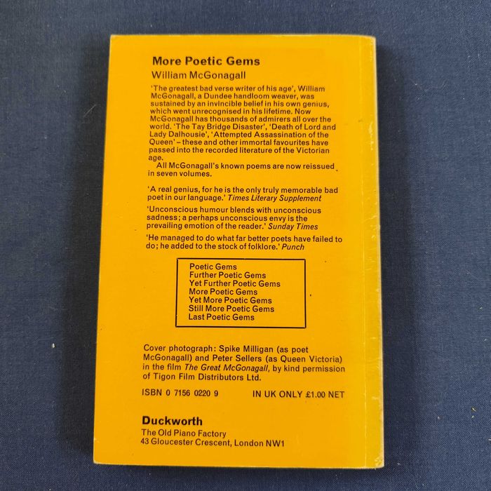 William McGonagall - More Poetic Gems