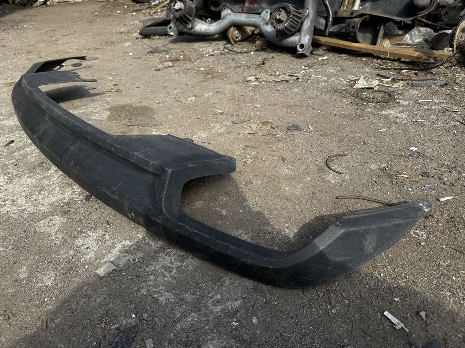 Спойлер юбка заднего бампера Audi A6 C7