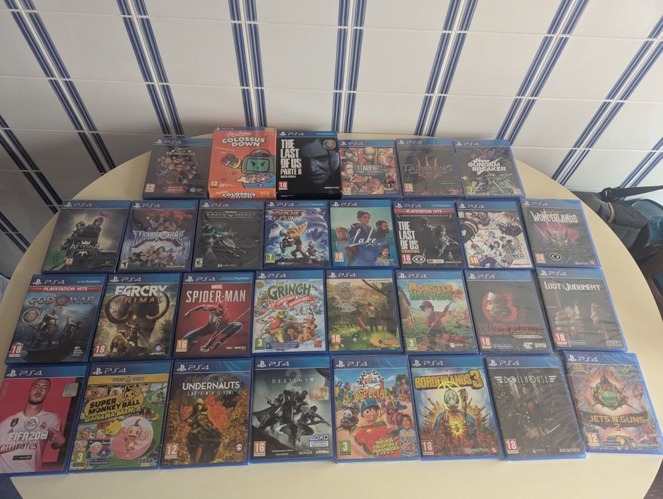 Jogos PS3, PS4 e PS5