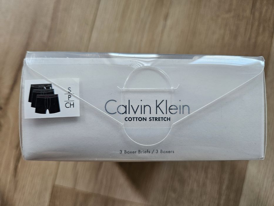 Calvin Klein Majtki Bokserki 3-Pack Rozmiar S