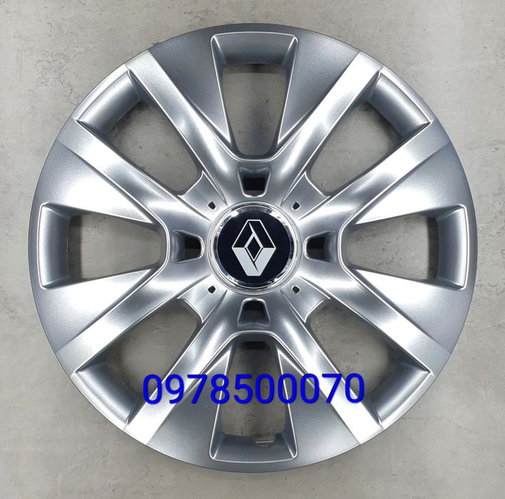 Ковпаки Рено R15 Renault Сценік Меган Кенго Кліо Логан Сандеро Лагуна