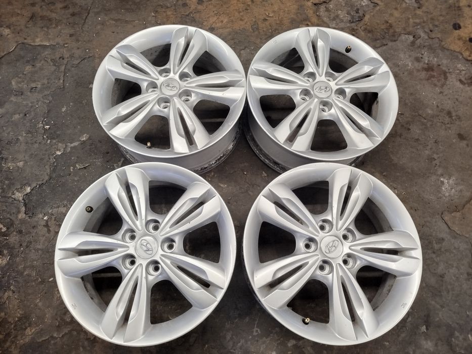 Alufelgi 17 Hyundai Kia ET48 5x114.3 ładne idealne wysyłka