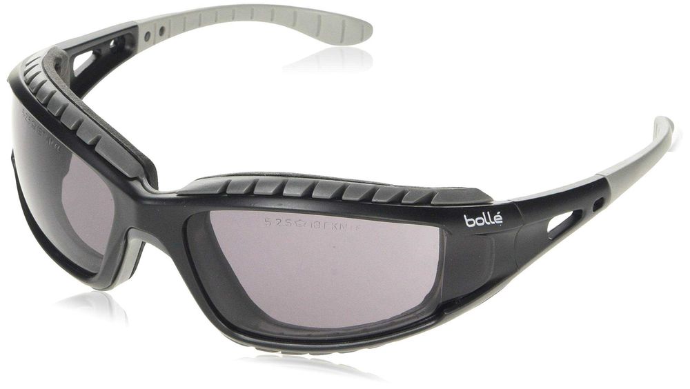 Nowe okulary ochronne / gogle / dymne / czarne / TRACPSF !2441!