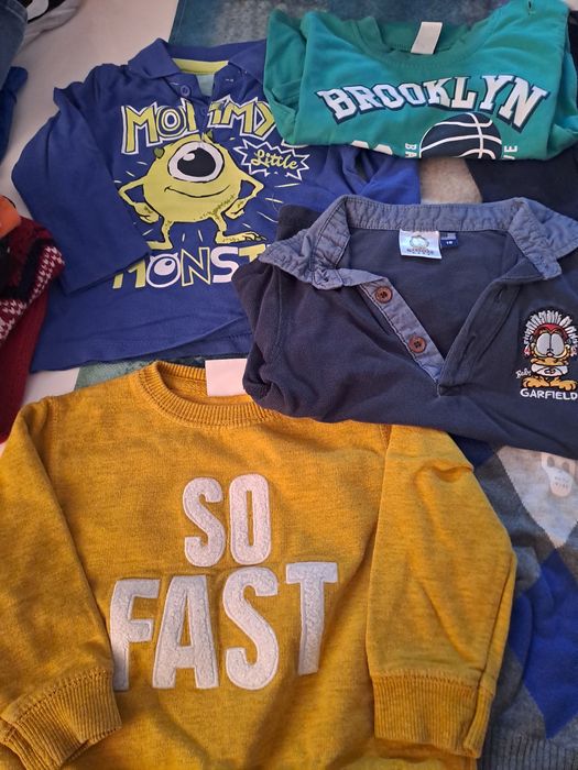 Roupa de menino entre 1 ano e 2 anos