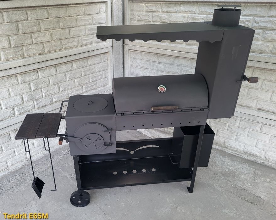 •Хит! УСИЛЕННЫЙ! Мангал Коптильня Барбекю, Печка/ Печь под казан