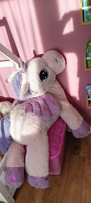 Kucyk jednorożec pluszak XXL