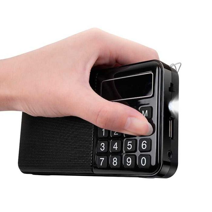Портативний радіоприймач блютуз HOCO HI50 radio AM/FM USB/TF/BT5.3, 5W