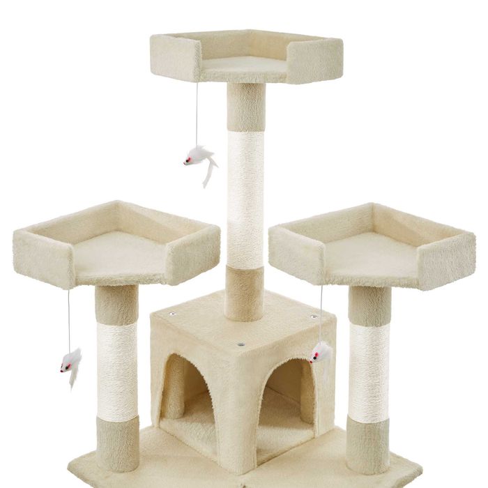 Drapak Barney beżowy OUTLET