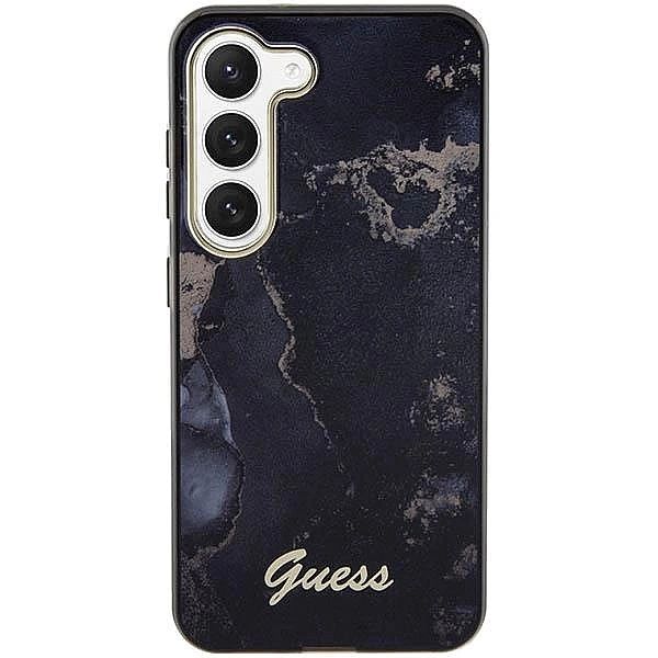 Etui Guess Golden Marble Collection S23 - czarne