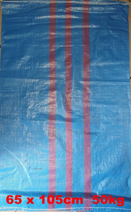 Worki polipropylenowe na gruz 65 x 105cm 50kg Nowe