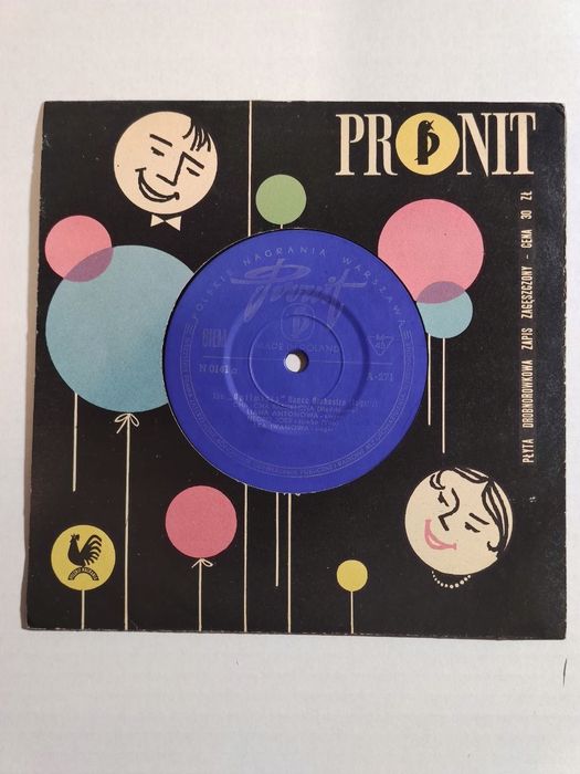 The Optimists Dance Orchestra – Cha-Cha Barcelona 7'' Pronit 1960 VG++