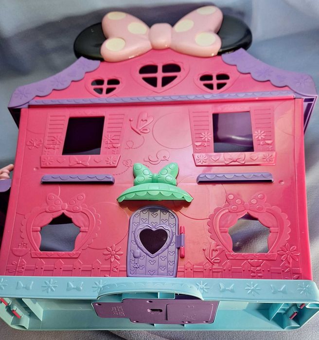 Duży domek Myszki Mickie Mini Fisher Price - muzyka, kula disco!