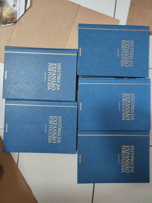 História da Expansão Portuguesa - 5 Volumes