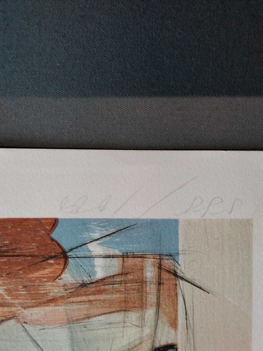 Serigrafia Júlio Pomar - Nevermore