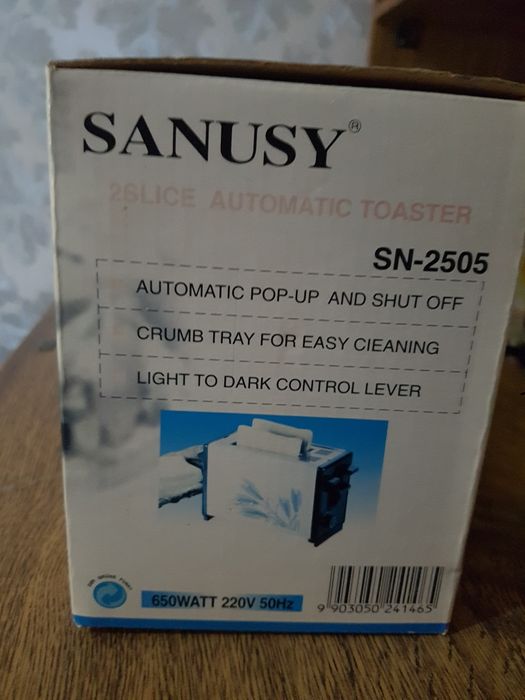 Продается тостер sanusy