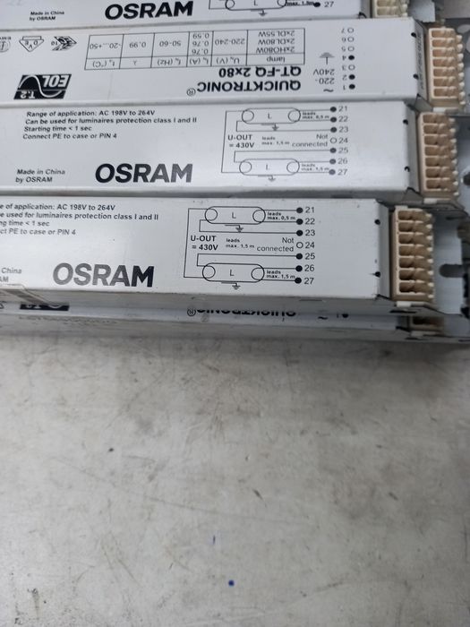 Balastros eletronicos, para lâmpadas T5